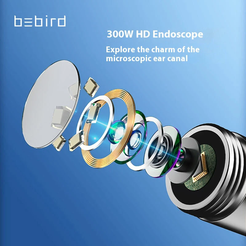 (image for) Bebird R1 Intelligent Ear Cleaning Stick Visual Ear Spoon Earwax Removal Tool With Camera Wireless Electronic Smart Visual Earwax