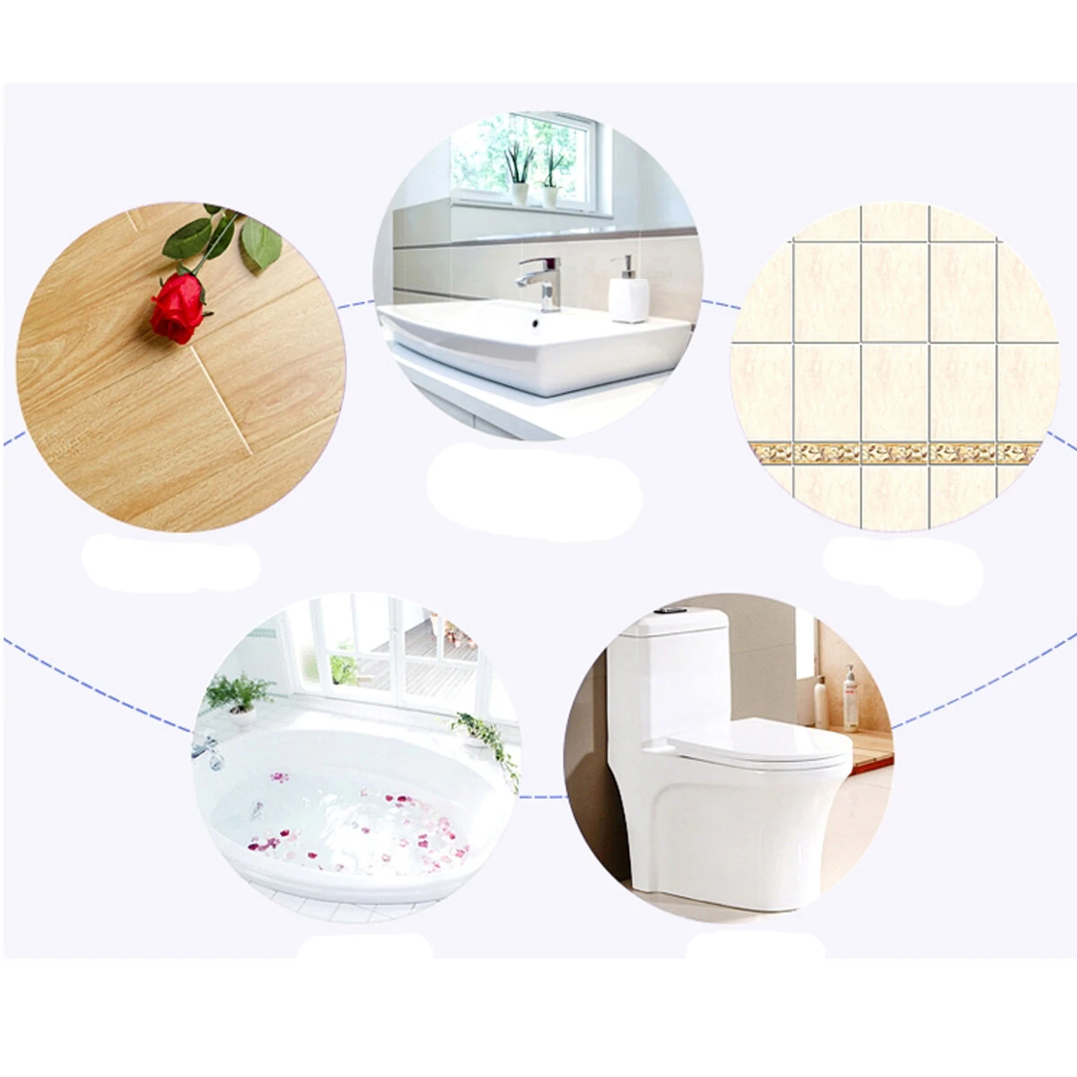 (image for) Rechargeable Bathtub Tiles Power Floor Cleaner Brush Cordless Handle Telescopic Cleaning Mops Tools With 3 Replaceable Brush Heads